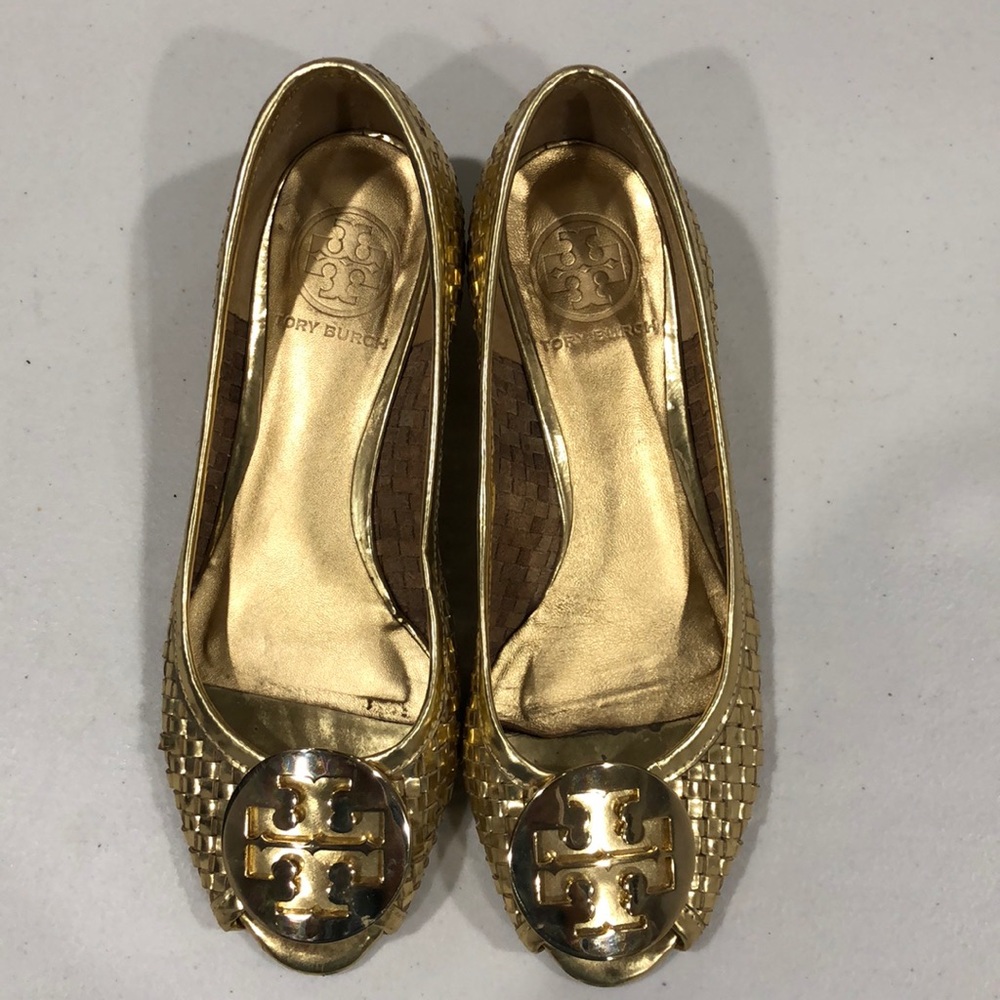 Tory Burch open toe wedge